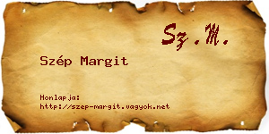 Szép Margit névjegykártya